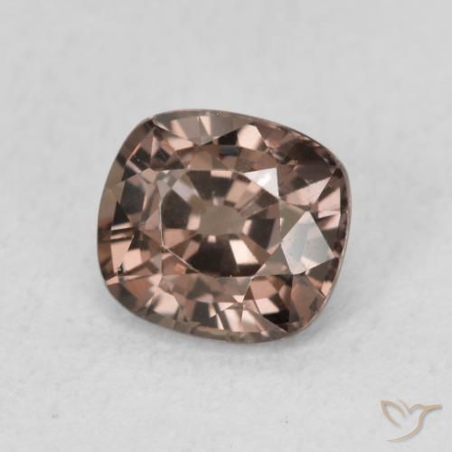 Granada que muda de cor Castanho claro médio Natural 1.02ct, Almofada, VVS-VS