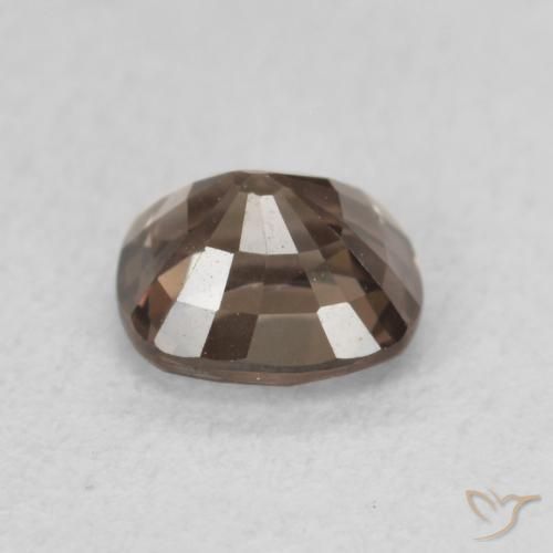 Granada que muda de cor Castanho claro médio Natural 1.02ct, Almofada, VVS-VS
