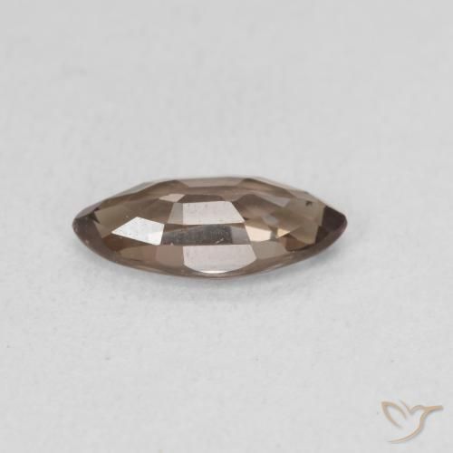 Granada que muda de cor Castanho claro médio Natural 1.23ct, Marquesa, VVS-VS