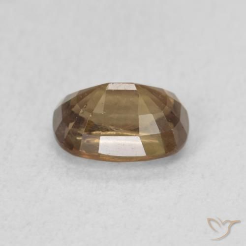 Granada que muda de cor Marrom escuro Natural 1.08ct, oval, VS