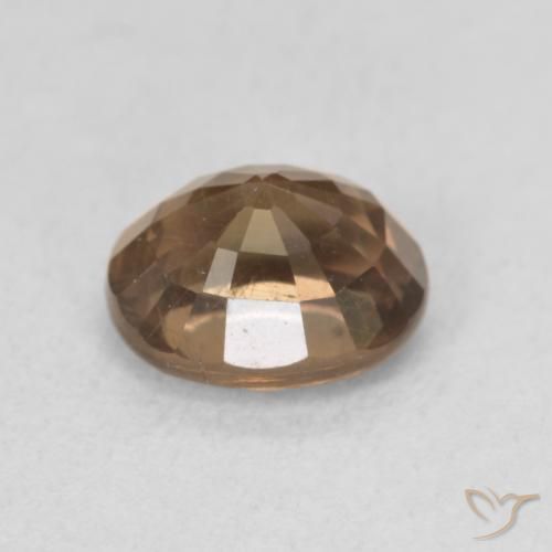 Granada que muda de cor Marrom escuro Natural 1.89ct, oval, VS