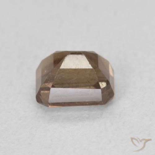 Granada que muda de cor Castanho claro médio Natural 0.97ct, Corte Octógono / Esmeralda, VS