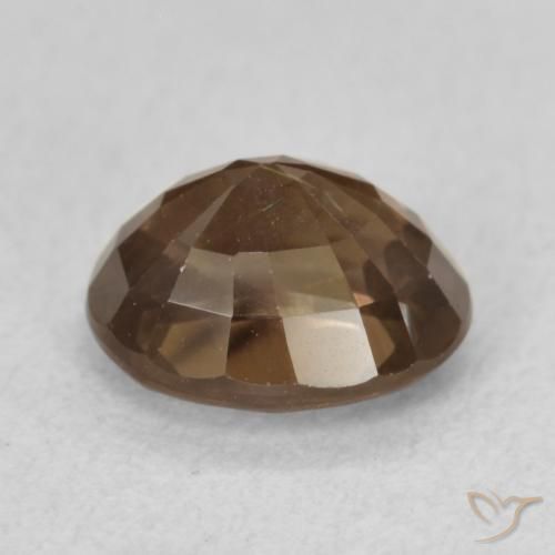 Granada que muda de cor Marrom escuro Natural 1.57ct, oval, VS