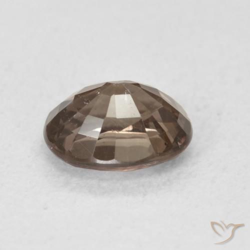 Granada que muda de cor Marrom escuro Natural 0.97ct, oval, VS