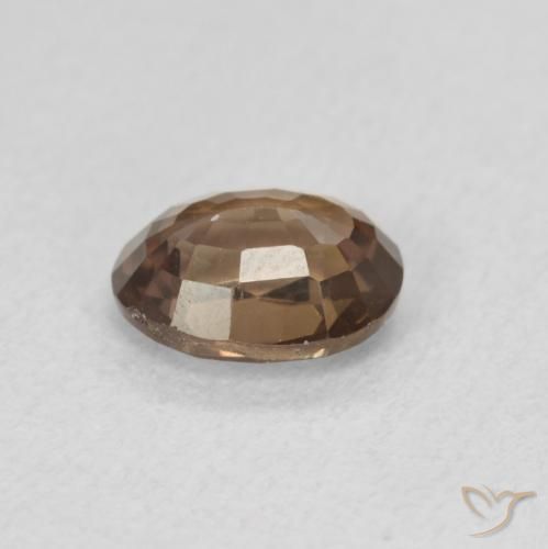 Granada que muda de cor Castanho médio Natural 1.16ct, oval, VVS