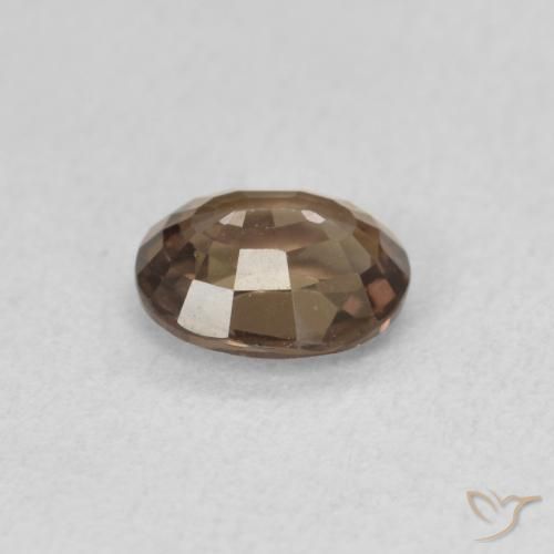 Granada que muda de cor Castanho médio Natural 1.03ct, oval, VVS