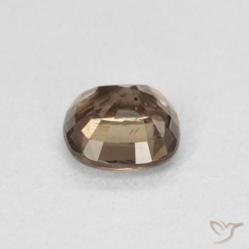 Granada que muda de cor Castanho claro médio Natural 0.93ct, Almofada, VS