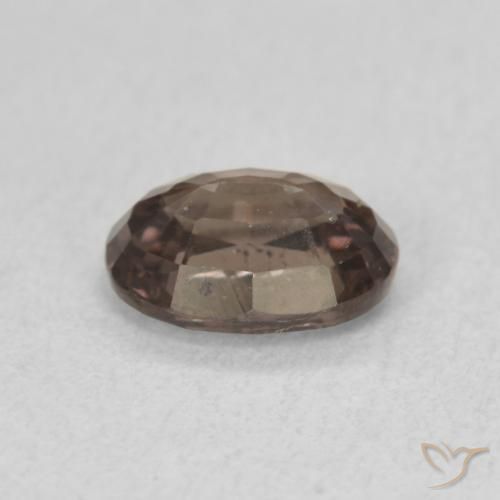 Granada que muda de cor Marrom Quente Natural 1.17ct, oval, VS