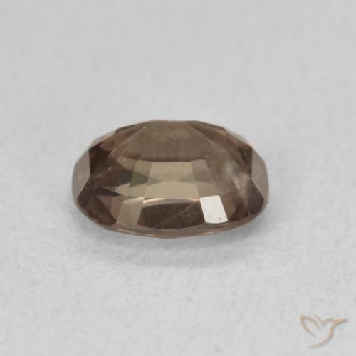 Granada que muda de cor Castanho claro médio Natural 1.13ct, Almofada, VS