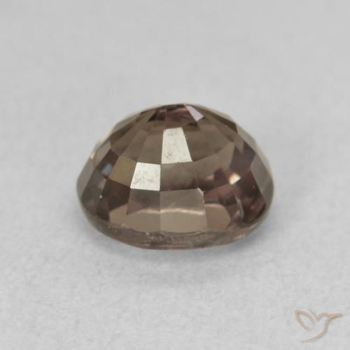 Granada que muda de cor Castanho médio Natural 1.20ct, oval, VVS