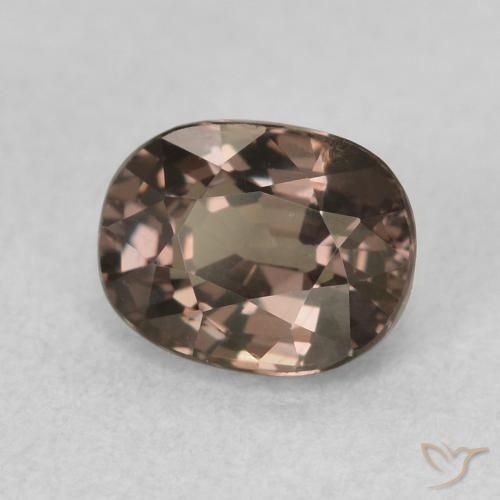 Granada que muda de cor Castanho claro médio Natural 1.03ct, Almofada, VVS-VS