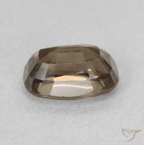 Granada que muda de cor Castanho claro médio Natural 0.97ct, Almofada, VVS