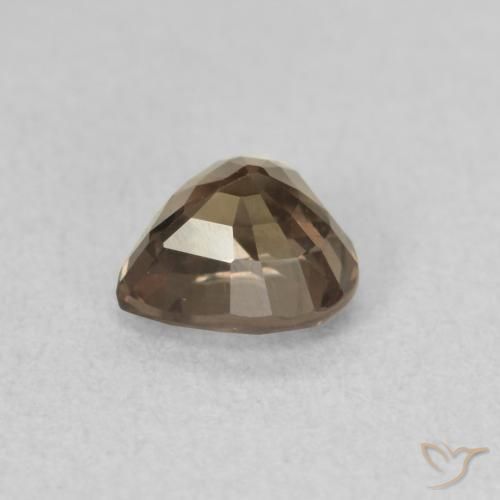 Granada que muda de cor Castanho claro médio Natural 1.00ct, Formato de pêra, VS