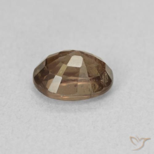 Granada que muda de cor Castanho claro médio Natural 1.00ct, oval, VS
