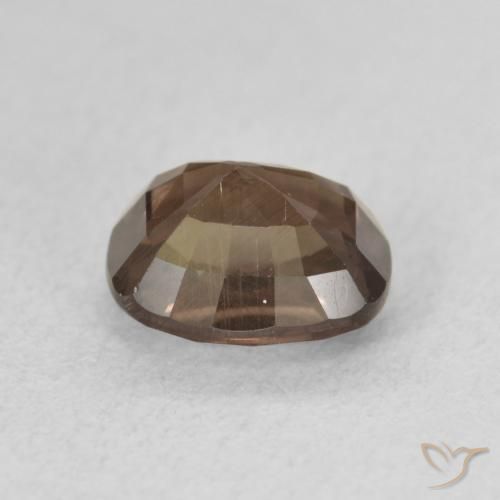 Granada que muda de cor Castanho claro médio Natural 1.90ct, Almofada, VS