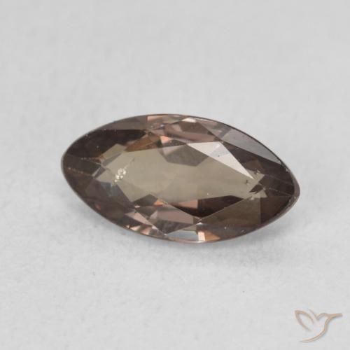 Granada que muda de cor Castanho claro médio Natural 1.09ct, Marquesa, VS-SI