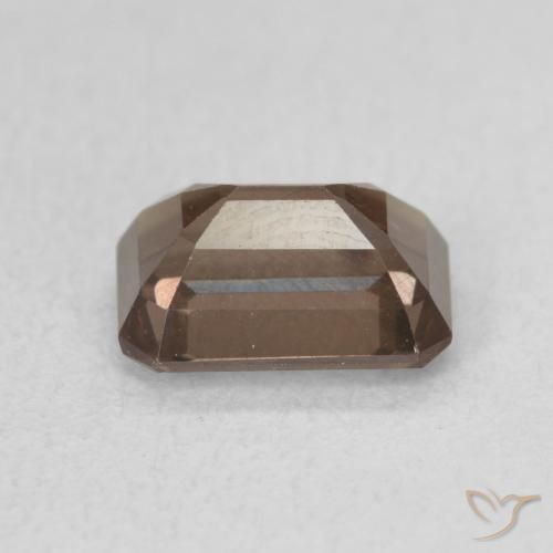 Granada que muda de cor Castanho claro médio Natural 1.70ct, Corte Octógono / Esmeralda, VS