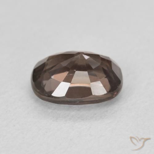 Granada que muda de cor Marrom escuro Natural 1.47ct, Almofada, VS