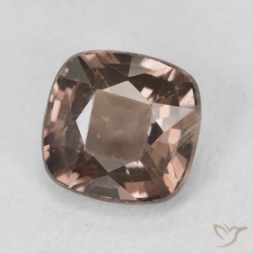 Granada que muda de cor Pecan Brown Natural 1.16ct, Almofada, VS