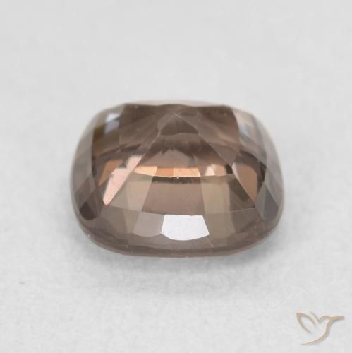 Granada que muda de cor Pecan Brown Natural 1.16ct, Almofada, VS