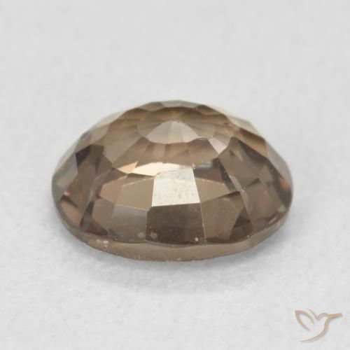 Granada que muda de cor Marrom escuro Natural 1.16ct, oval, VVS
