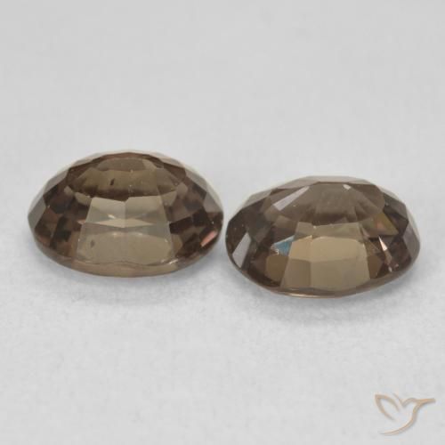 Pedras preciosas de Granada que muda de cor Castanho claro médio natural de 3.15 ct, oval, VVS-VS
