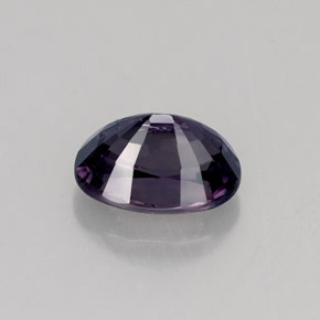 Safira de mudança de cor multicolorido natural 1,42ct, corte oval, VS