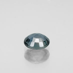 Safira de mudança de cor multicolorido natural 0,89ct, corte oval, VVS