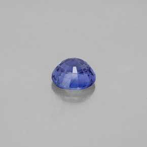 Safira de mudança de cor multicolorido natural 2,84ct, corte redondo, VS