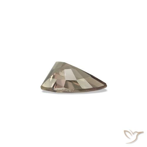 Safira que muda de cor Castanho claro médio Natural 0.19ct, Forma extravagante, VVS