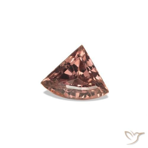 Safira que muda de cor Castanho claro médio Natural 0.26ct, Forma extravagante, VVS