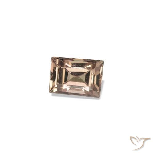 Safira que muda de cor Castanho claro médio Natural 0.13ct, baguete, VVS