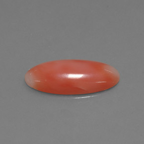 Coral rosa natural 2,03ct, corte oval, opaco