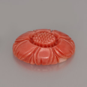 Coral Salmão Natural 3.58ct, Forma extravagante, Opaco