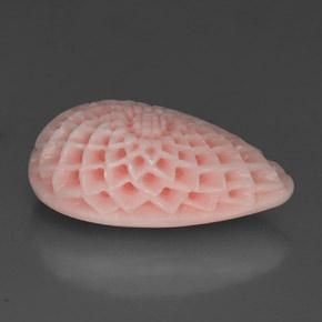 Coral rosa natural 18,16ct, forma extravagante, opaco