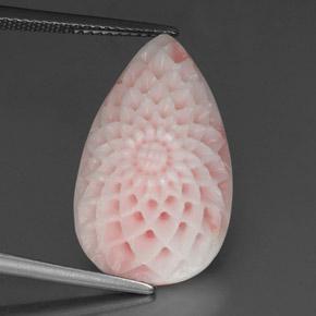 Coral Rosa Natural 13.69ct, Forma extravagante, Opaco