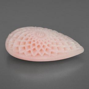 Coral rosa natural 38,42ct, forma extravagante, opaco