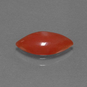 Coral rosa natural 1,16ct, marquise, opaco