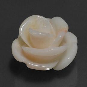 Coral rosa natural 17,14ct, forma extravagante, opaco