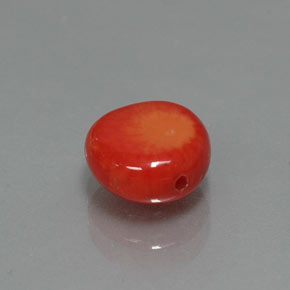 Coral rosa natural 1,95ct, forma extravagante, opaco