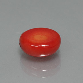 Coral rosa natural 2,35ct, forma extravagante, opaco