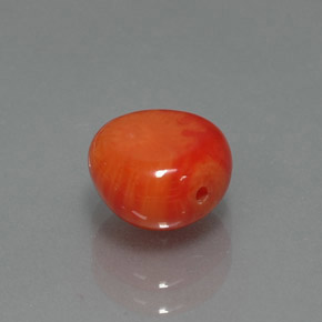Coral rosa natural 2,25ct, forma extravagante, opaco