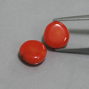 Pedras preciosas de coral rosa natural de  ct, forma extravagante, opaco