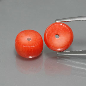 Pedras preciosas de coral rosa natural de  ct, forma extravagante, opaco