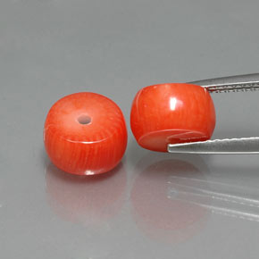 Pedras preciosas de coral rosa natural de  ct, forma extravagante, opaco