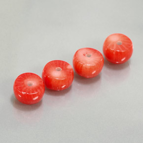 Pedras preciosas de coral rosa natural de  ct, forma extravagante, opaco