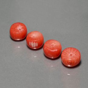 Pedras preciosas de coral salmão natural de  ct, forma extravagante, opaco