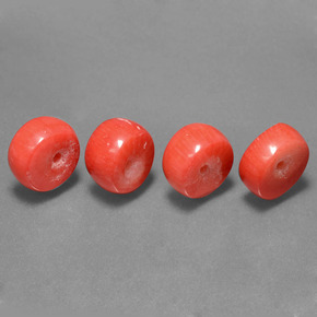 Pedras preciosas de coral rosa natural de  ct, forma extravagante, opaco
