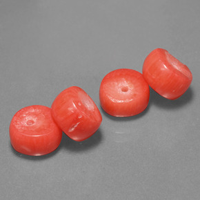 Pedras preciosas de coral rosa natural de  ct, forma extravagante, opaco