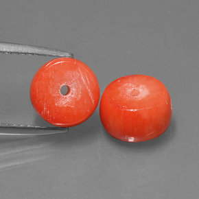 Pedras preciosas de coral rosa natural de  ct, forma extravagante, opaco